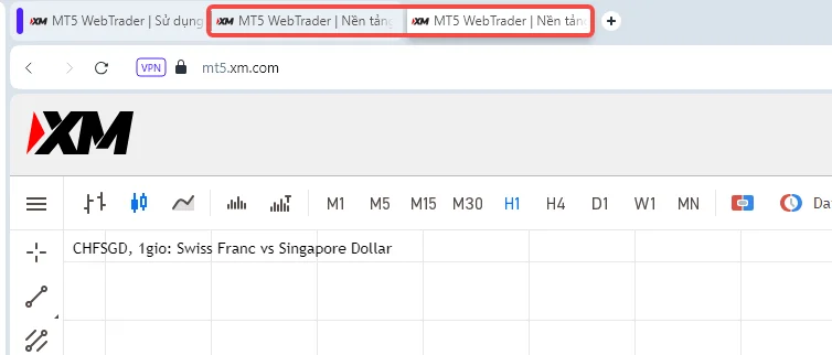 Cách sử dụng MT5 WebTrader của XM 7