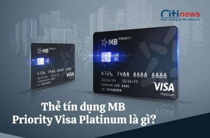 Tìm hiểu chi tiết về thẻ tín dụng MB Priority Visa Platinum là gì