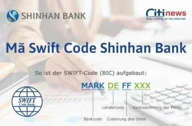 Thông tin mã Swift Code ngân hàng Shinhan Bank cập nhật mới nhất