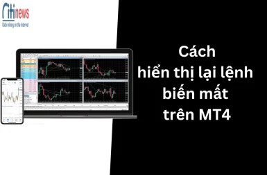 Hướng dẫn cách hiển thị lại thanh công cụ trên MT4