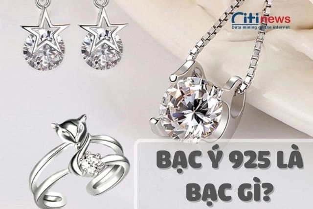 Bạc Ý 925 là bạc gì? - Bạc Ý 925 là bạc có tỷ lệ bạc nguyên chất chiếm tới 92.5%