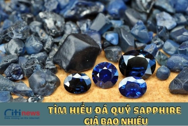 Đá Sapphire giá bao nhiêu?