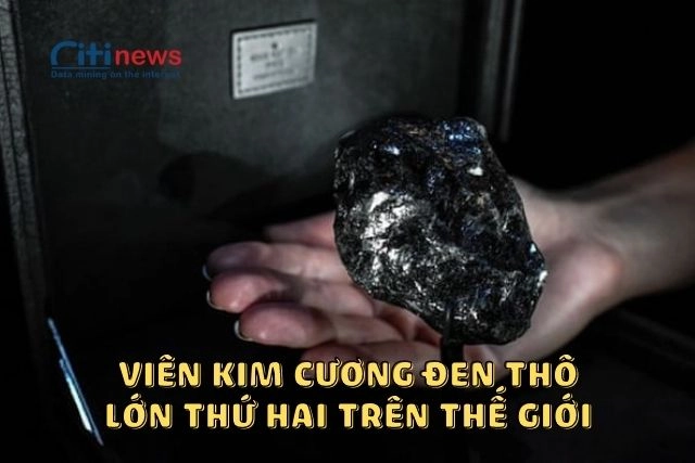 Viên kim cương đen to nhất thế giới