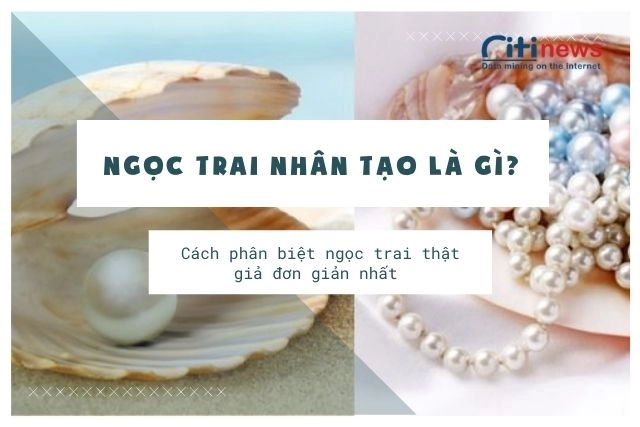 Ngọc trai nhân tạo được tạo ra trong quá trình nuôi cấy nhân tạo