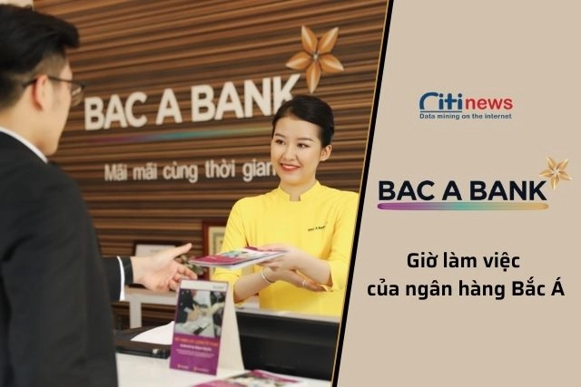 Giờ làm việc của ngân hàng Bắc Á Bank