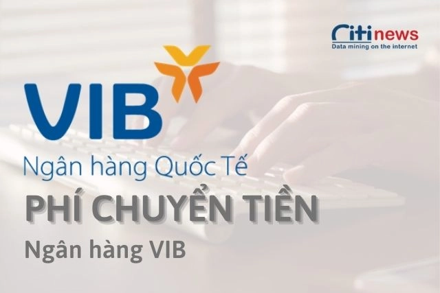 Tìm hiểu phí chuyển tiền ngân hàng VIB