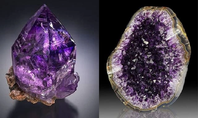 Thạch anh tím có tên Hy Lạp là Amethyst - nghĩa là "không say"