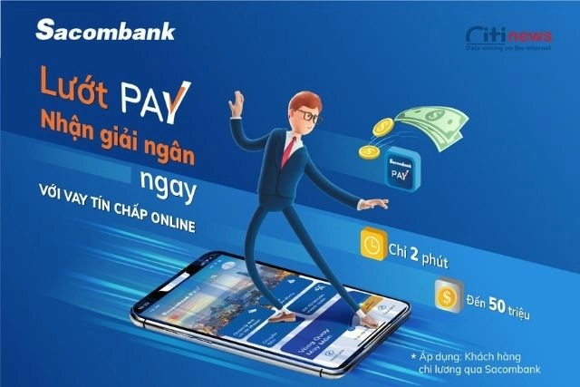 Tìm hiểu thông tin về vay tín chấp online tại Sacombank