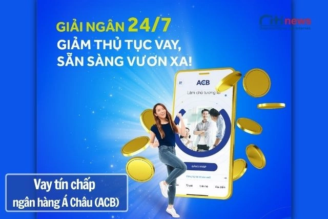 Vay tín chấp tại ngân hàng ACB