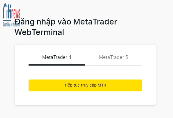 Cách sử dụng MT4/MT5 WebTrader của Exness 2